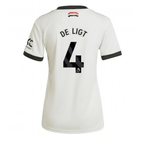 Manchester United Matthijs de Ligt #4 Tredje Kläder Dam 2024-25 Kortärmad